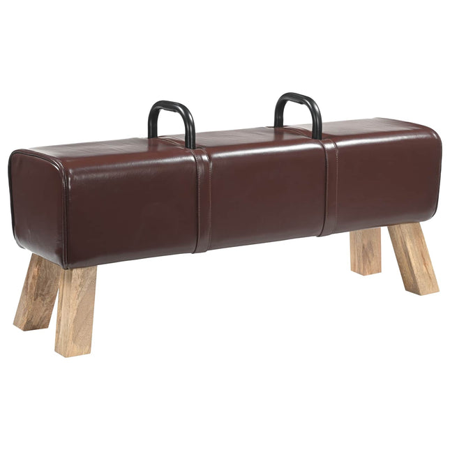 Bank 110 X 30 X 45 Cm Echt Leer