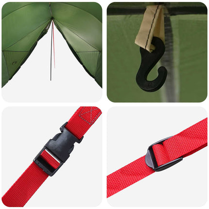 Waterdichte Tent -Persoons 185T Polyester Met Pu Coating