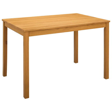 Eettafel Massief Eikenhout Naturel Vierkant