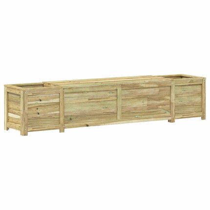 Tuinbank Met Opbergruimte En Plantenbak 193,5 X 40 X 41 Cm