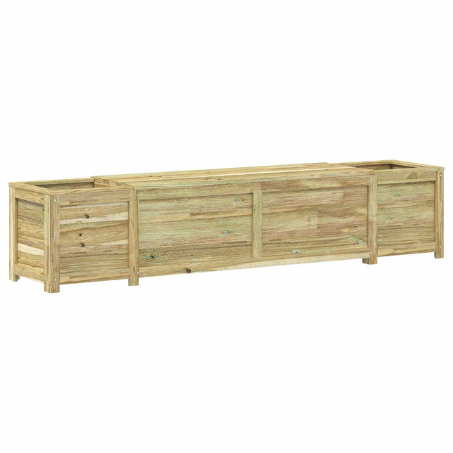 Tuinbank Met Opbergruimte En Plantenbak 193,5 X 40 X 41 Cm