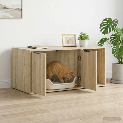 Kattenkrat Meubel Bewerkt Hout