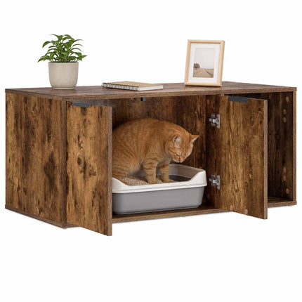 Kattenkrat Meubel Bewerkt Hout