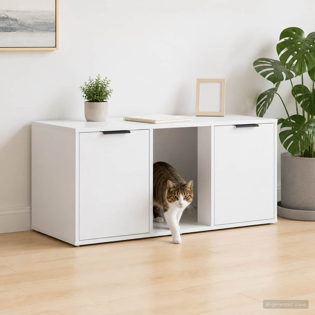Kattenkrat Meubel Bewerkt Hout