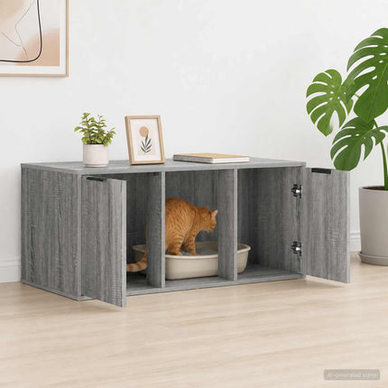 Kattenkrat Meubel Bewerkt Hout