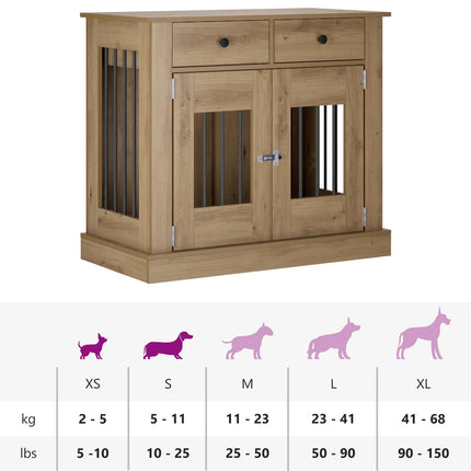 Hond Bench Meubel 90 X 47,5 X 80 Cm
