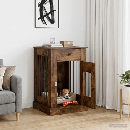Hond Bench Meubel 50 X 47,5 X 80 Cm Bewerkt Hout