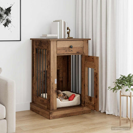 Hond Bench Meubel 50 X 47,5 X 80 Cm Bewerkt Hout