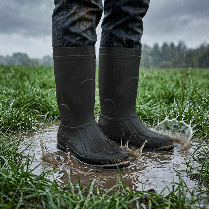Regenlaarzen Pvc Maat 38 Zwart