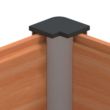 Verhoogde Plantenbak Wpc En Aluminium