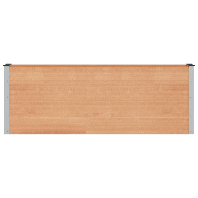 Verhoogde Plantenbak Wpc En Aluminium