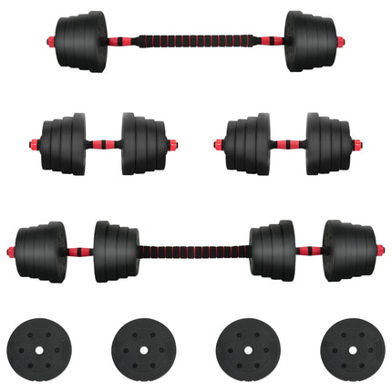2-In-1 Halter Set 40Kg Cement En Ijzeren Zand