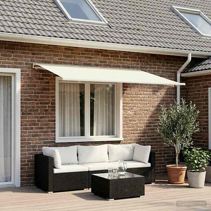 Vervangingsdoek Voor Zonnescherm Crèmekleurig