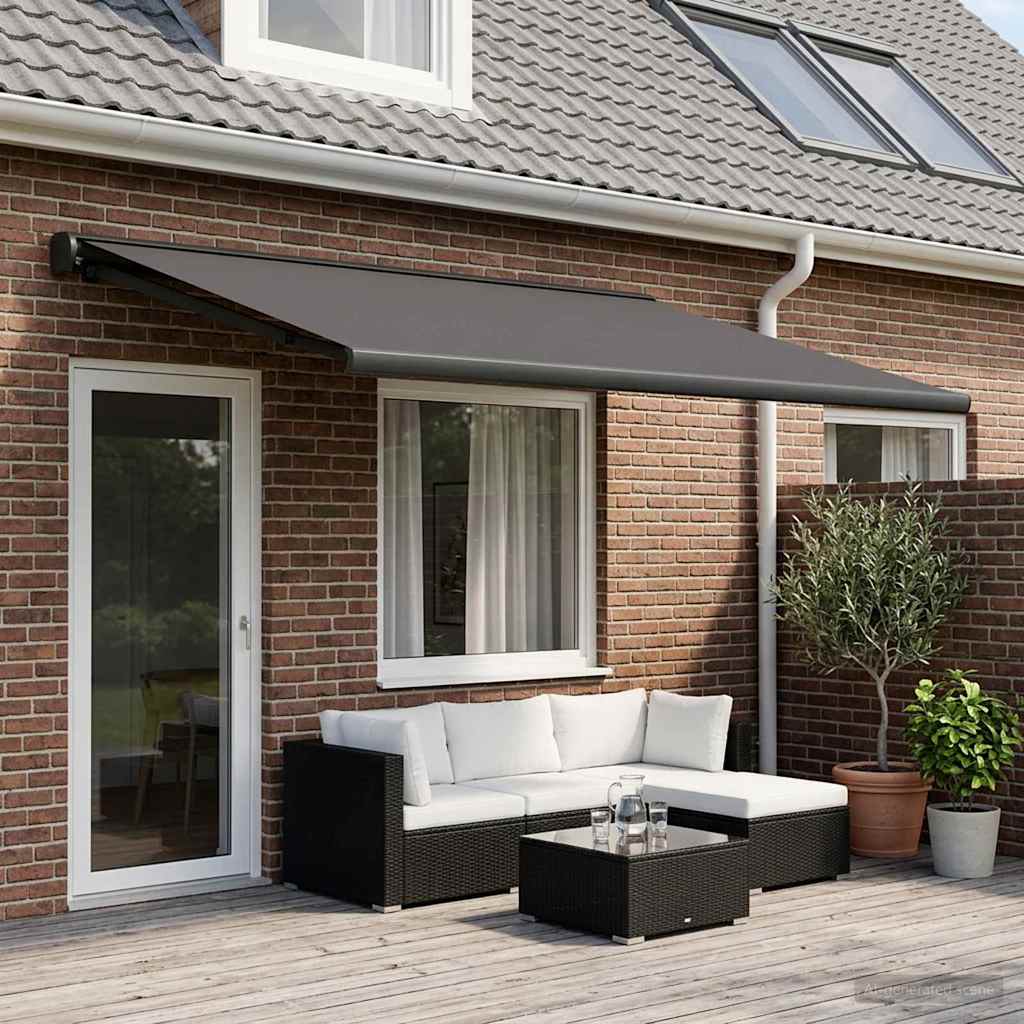 Vervangingsdoek Voor Zonnescherm Antracietkleurig