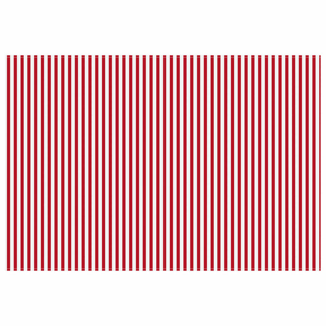 Vervangingsdoek Voor Zonnescherm Rood En Wit