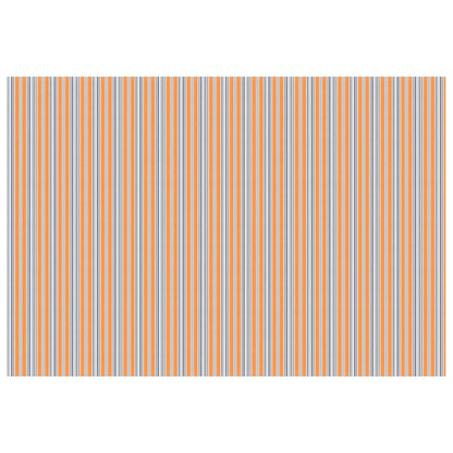 Vervangingsdoek Voor Zonnescherm Blauw En Oranje