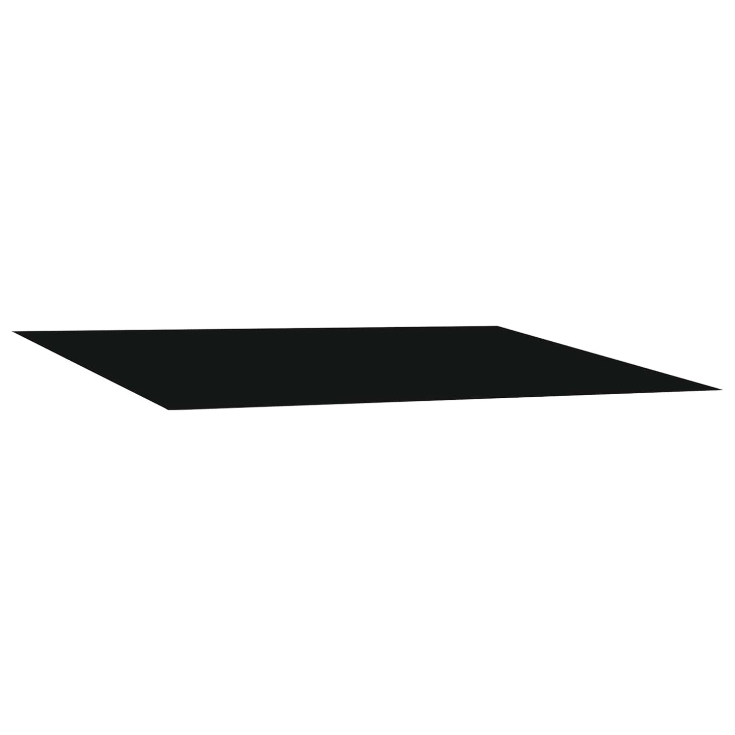 Vervangingsdoek Voor Zonnescherm Polyester Zwart