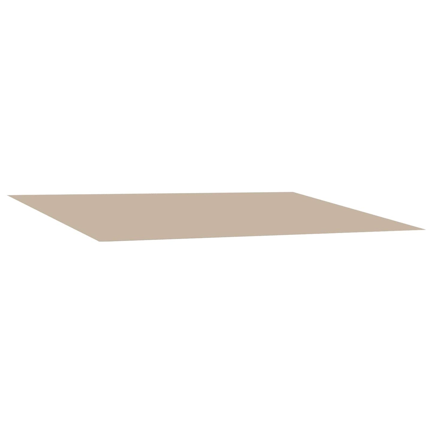 Vervangingsdoek Voor Zonnescherm Polyester Beige