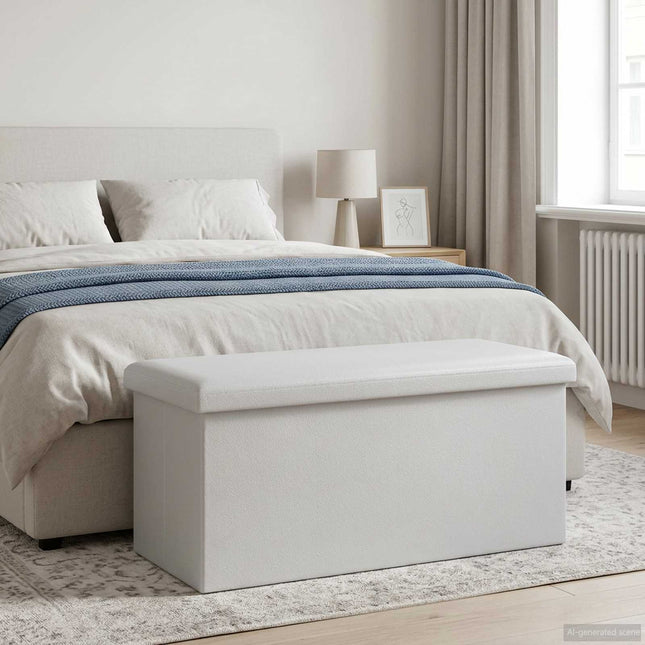 Vouwbare Opbergbank 180 Kg 80 L Pvc
