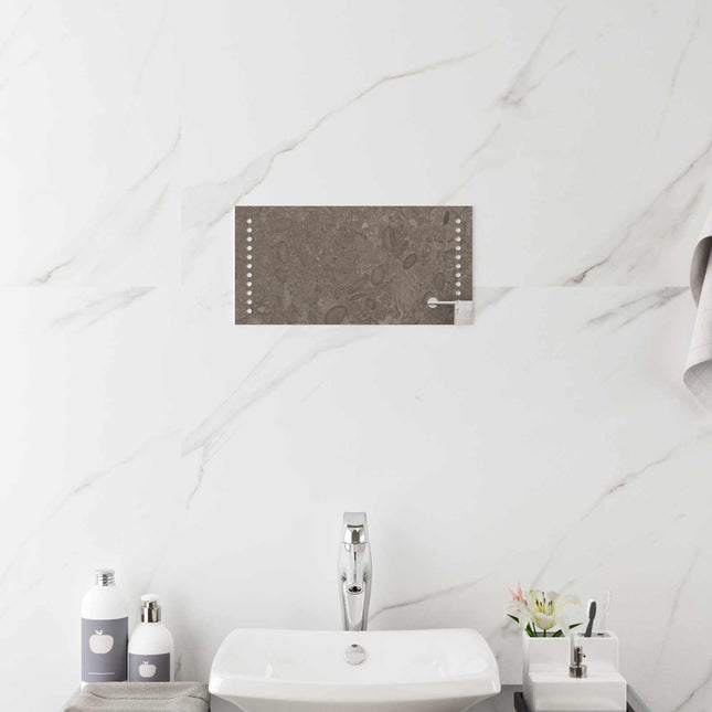 Led Badkamer Spiegel Doorzichtig Gehard Glas