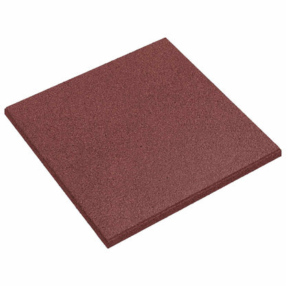 Valbescherming Tegels 12 Pcs 50 X 50 Cm Rubber