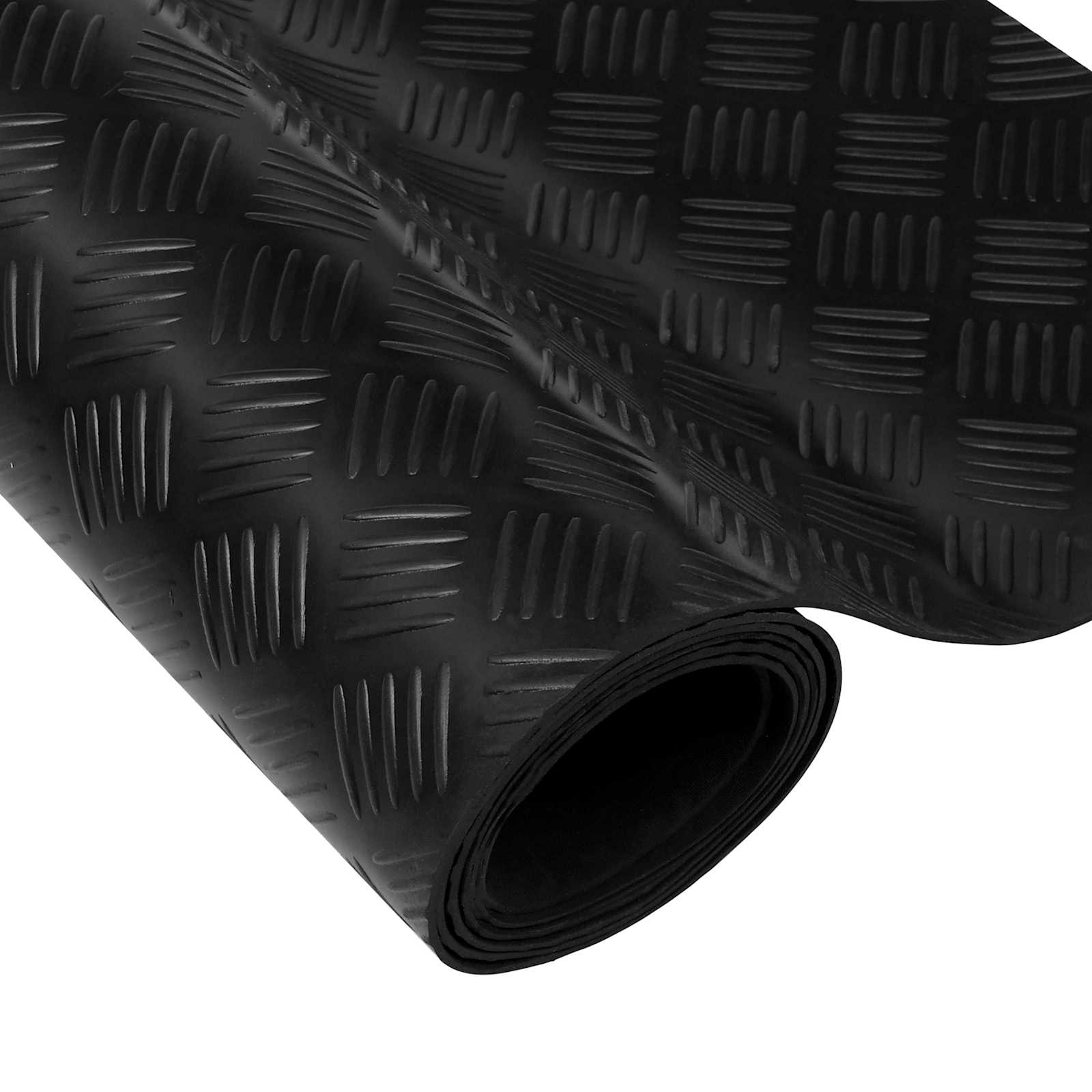Vloermat Zwart Rubber