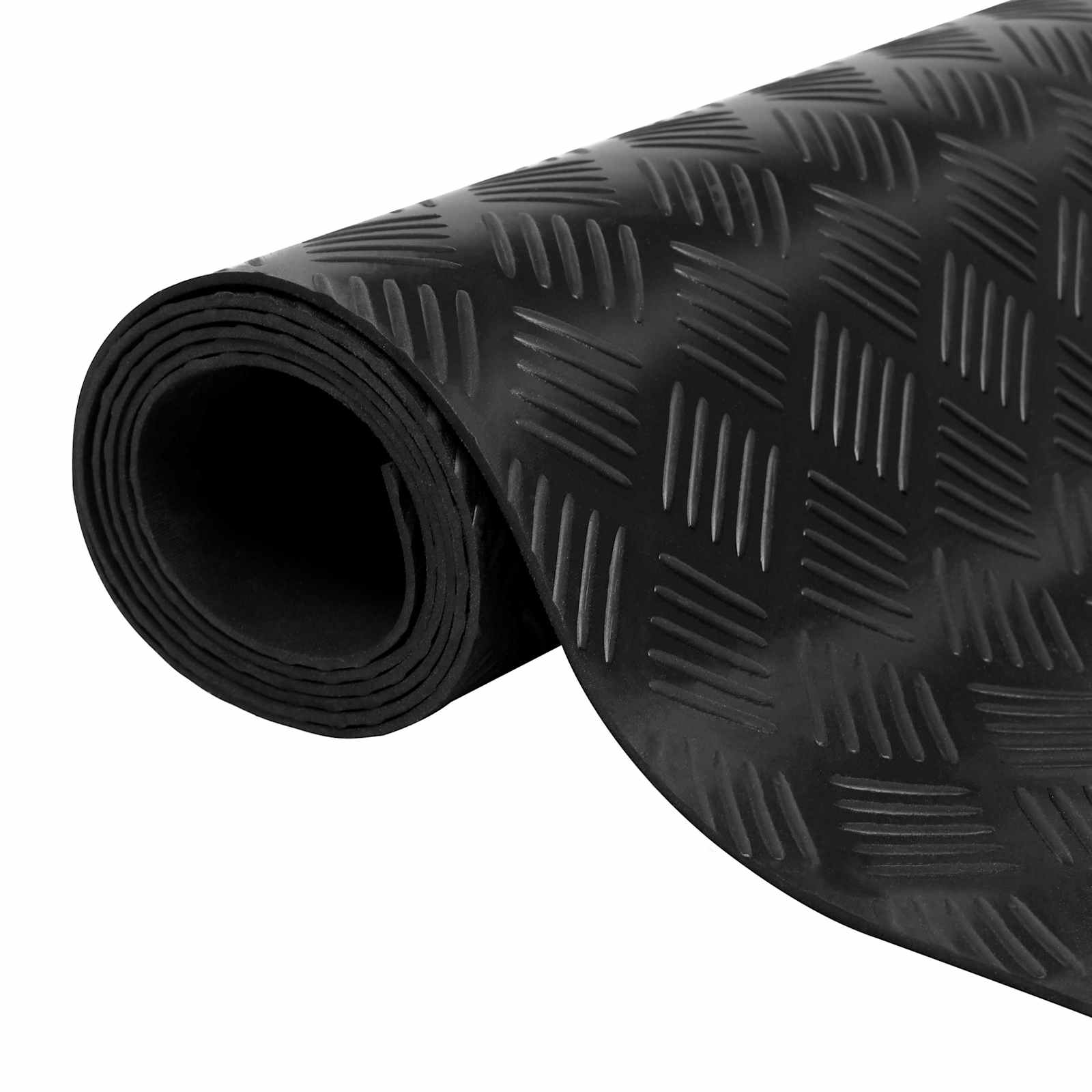 Vloermat Zwart Rubber