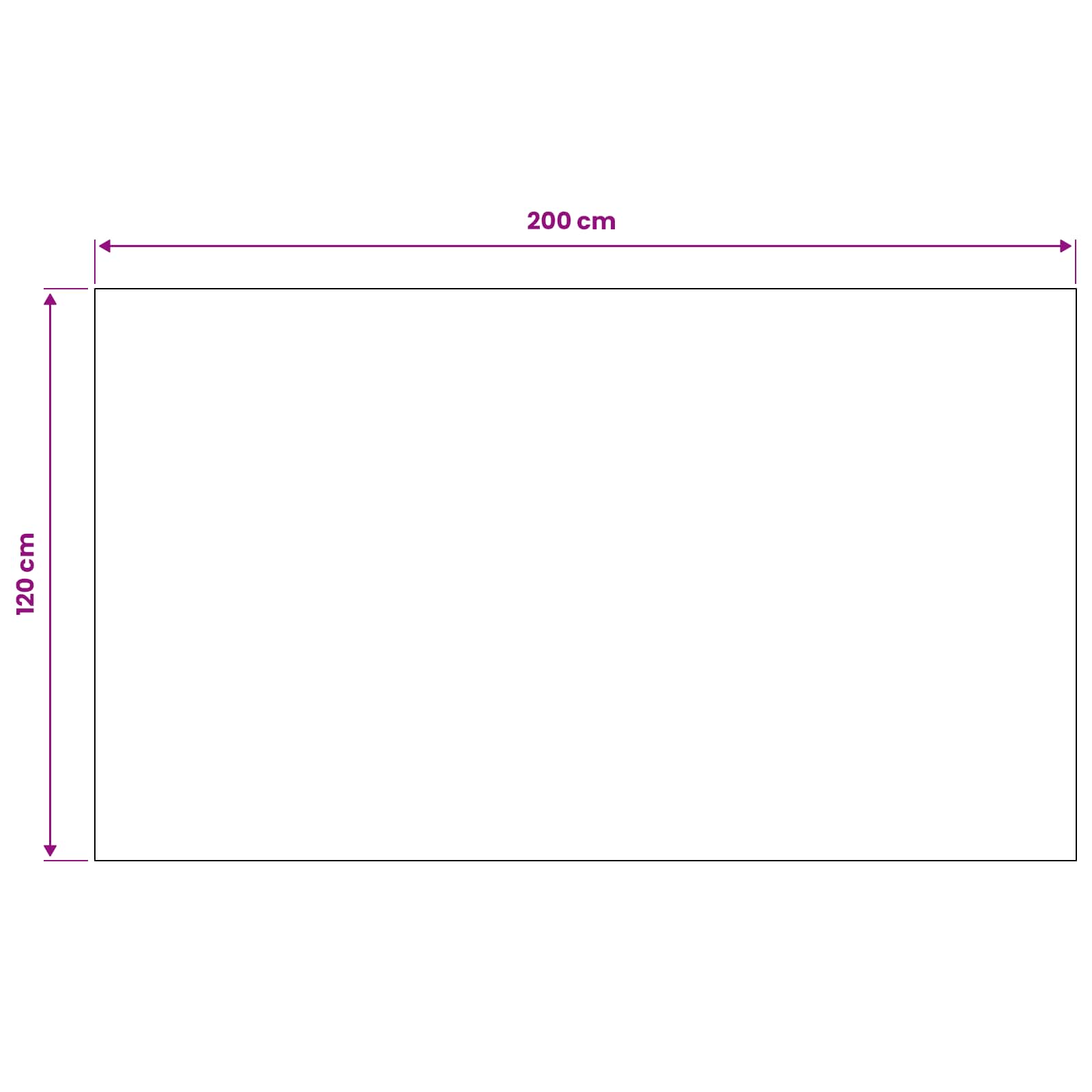 Vloermat Zwart 1,2 X 2 M Rubber