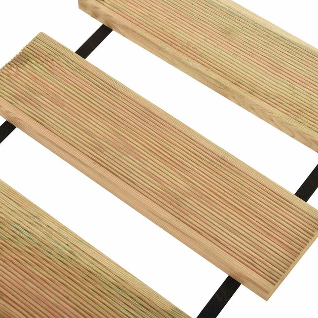 Decking Roll Naturel Geïmpregneerd Grenenhout