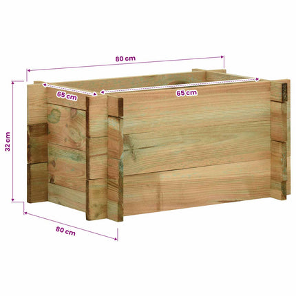 Tuin Verhoogd Groentenbed Groen