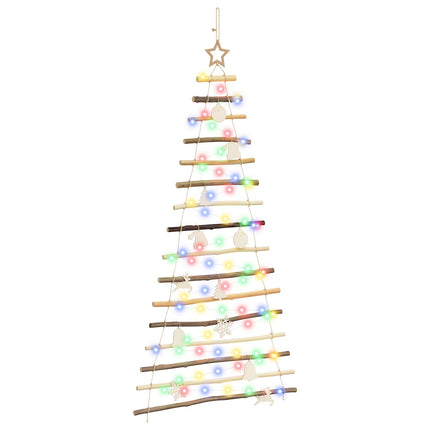 Hangende Kerstboom 150 Cm 80 Led's Meerkleurig