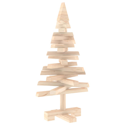 Houten Kerstboom Kotka 60 Cm Massief Grenenhout Natuurlijk