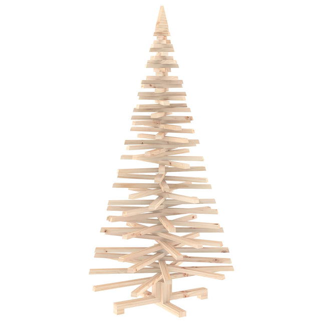 Houten Kerstboom Kotka 150 Cm Massief Grenenhout Natuurlijk