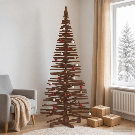 Houten Kerstboom Kotka 240 Cm Massief Grenenhout