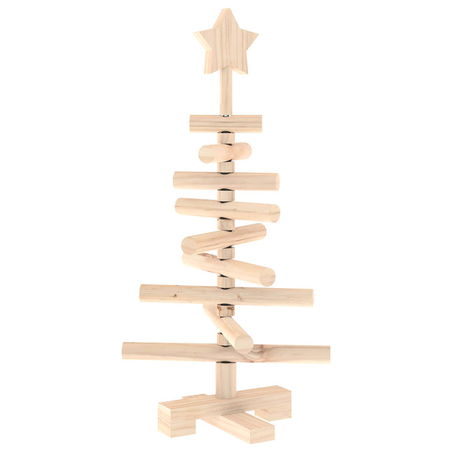 Houten Kerstboom Kotka 60 Cm Massief Grenenhout Natuurlijk