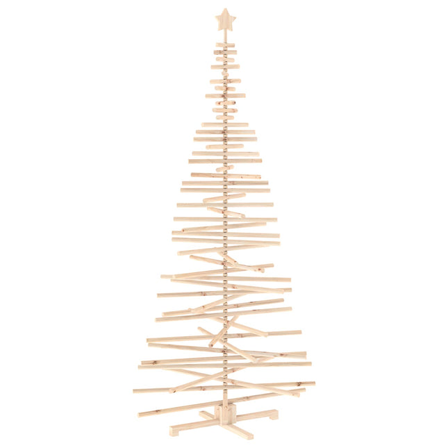 Houten Kerstboom Kotka 240 Cm Massief Grenenhout Natuurlijk