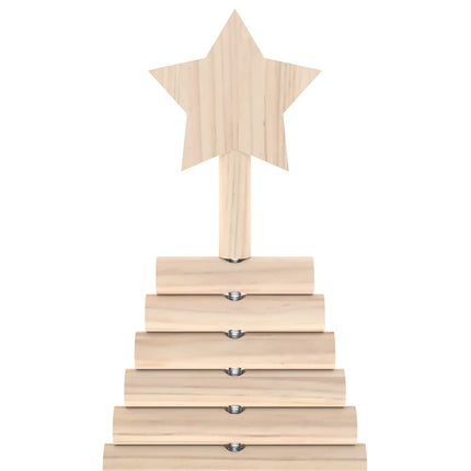 Houten Kerstboom Kotka 150 Cm Massief Grenenhout Natuurlijk