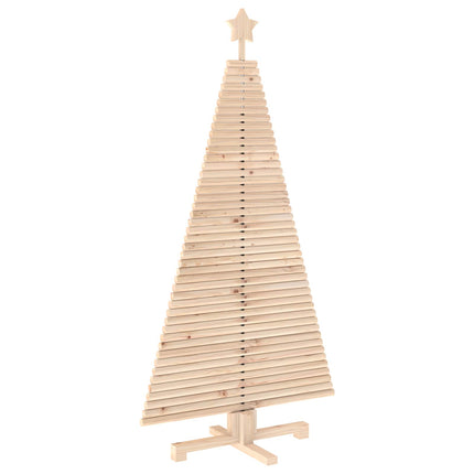 Houten Kerstboom Kotka 150 Cm Massief Grenenhout Natuurlijk