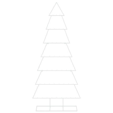 Metalen Kerstboom Met Standaard Kuopio 210 Cm Staal Wit