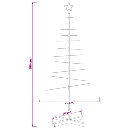 Metalen Kerstboom Met Standaard Kuopio 150 Cm Staal Goud
