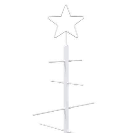 Metalen Kerstboom Met Standaard Kuopio 90 Cm Staal Wit