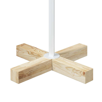 Metalen Kerstboom Met Standaard Kuopio 90 Cm Staal Wit