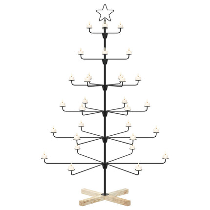 Metalen Kerstboom Met Houder Kuopio 150 Cm Staal Massief-Pijn