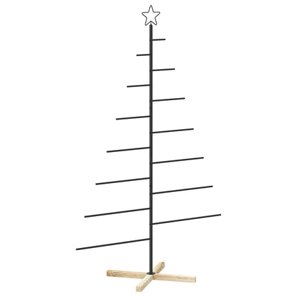 Metalen Kerstboom Met Standaard Kuopio 180 Cm Staal Zwart