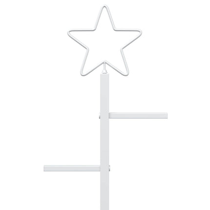 Metalen Kerstboom Met Standaard Kuopio 125 Cm Staal Wit