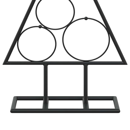 Metalen Kerstboom Met Standaard Kuopio 60 Cm Staal Zwart