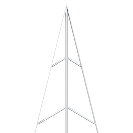 Metalen Kerstboom Met Standaard Kuopio 210 Cm Staal Wit