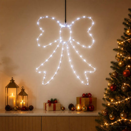 Led-Kerststrik Lichtslang Loviisa 70 Led's Koudwit 50 X 51 Cm