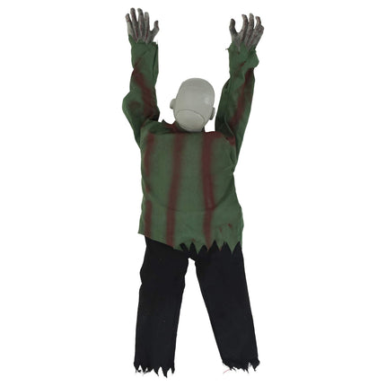 Halloween Kruipende Zombie Spooka Groen 110 X 50 X 21 Cm