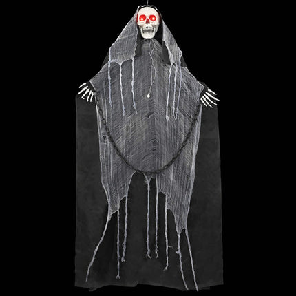 Hangende Magere Hein Voor Halloween Spooka Zwart 112 X 164 Cm